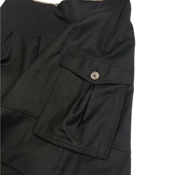 Burberry London Wool Pleated Mini Skirt - Picture 4 of 7